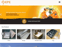 Tablet Screenshot of epepack.com.my